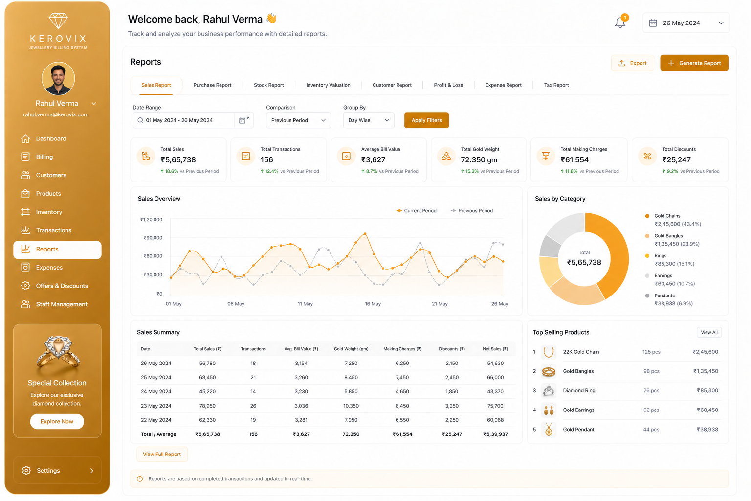 Kerovix Billing System